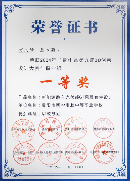 榮譽證書 榮譽證書